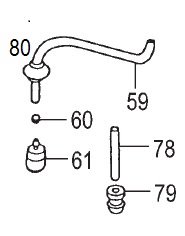 Fuel Lines Kit - Grommets Lines Filter and Clamp 40cc - Click Image to Close